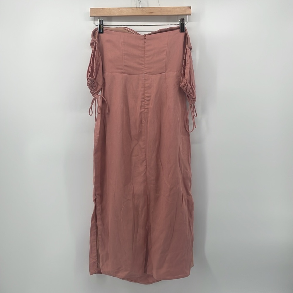Privacy Please Off Shoulder Dress in Pink S A21 - Picture 2 of 8